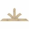 Ekena Millwork Richland Rough Sawn Timber Gable Bracket, Douglas Fir, 72"W x 33"H x 6"D x 6"F, 11/12 Pitch GBW072X33X0606RIC00RDF - alternate 1